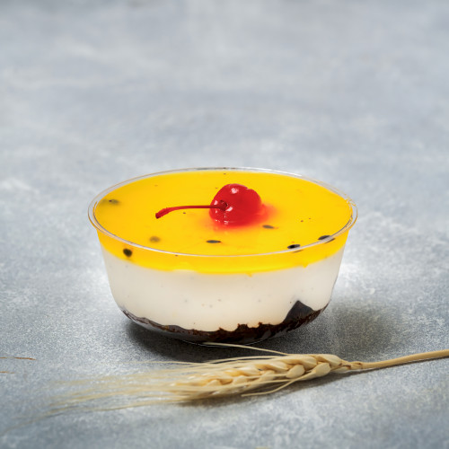 Flan de Maracuyá