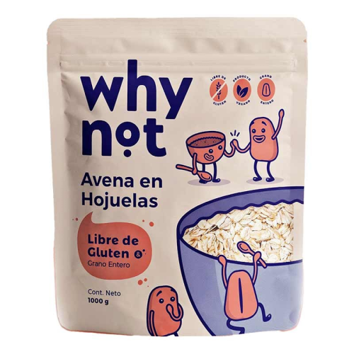 Avena de Hojuelas Why Not 1000g