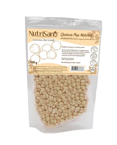 Qinua Pop Natural  Nutrisano 100g