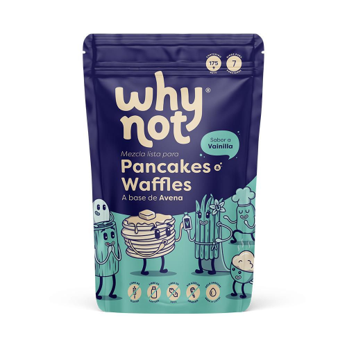 Pancake y Waffle Why Not Base de Avena 300g