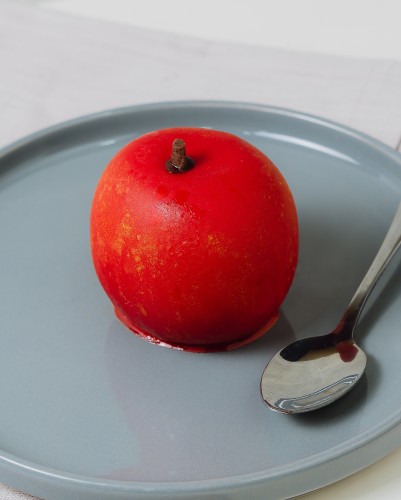 Postre choco manzana