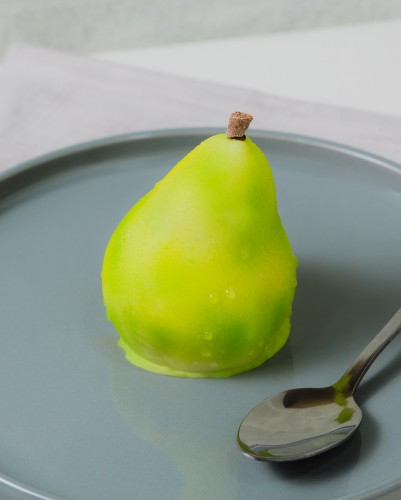 Postre choco pera