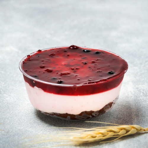 Flan Frutos Rojos